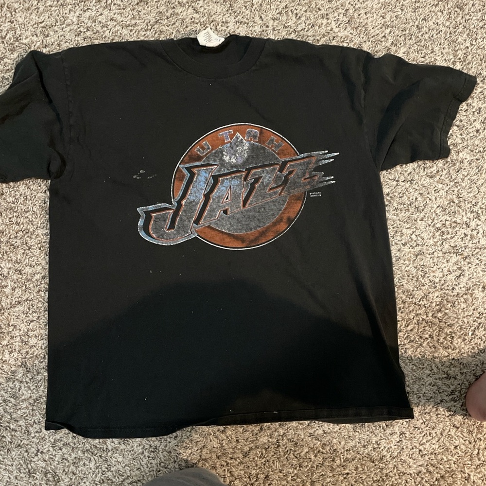 Utah Jazz Black T-Shirt